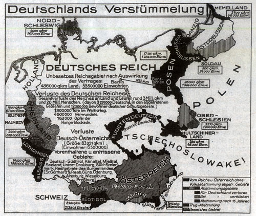 Gebietsverluste - Deutschlands Verstmmelung